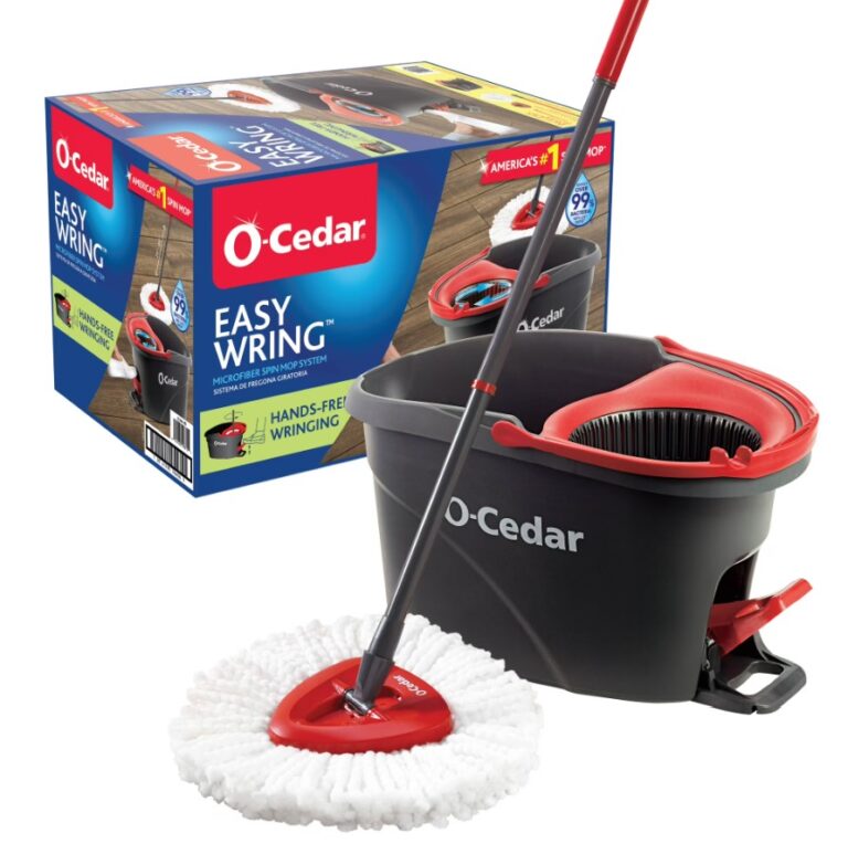 O-Cedar EasyWring Spin Mop & Bucket System $34.96 15 O-Cedar