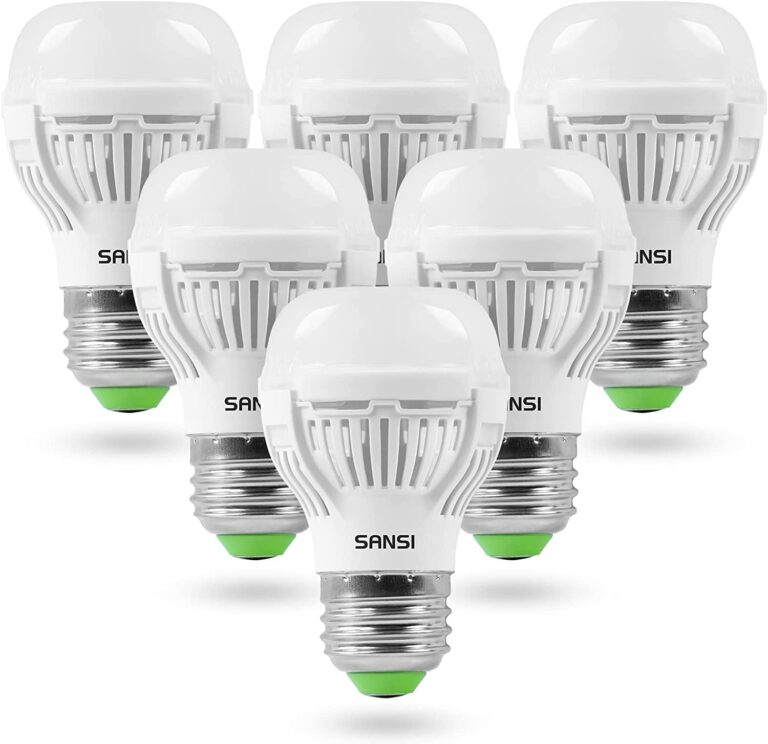 6-Pack Sansi 60W Equivalent Led Light Bulbs