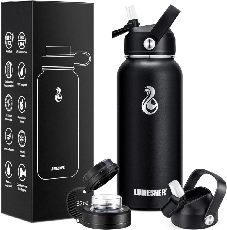 Lumesner Insulated Stainless Steel Water Bottle