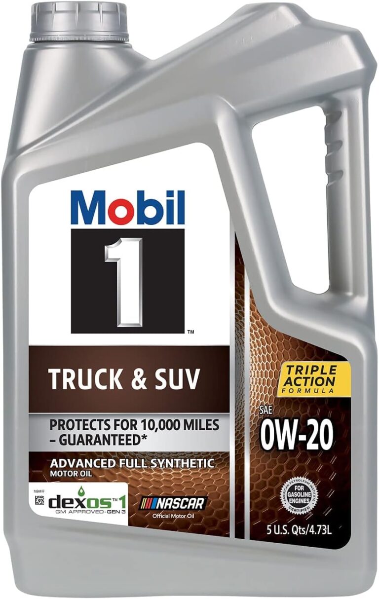 Mobil 1 Truck & SUV Full Synthetic Motor Oil