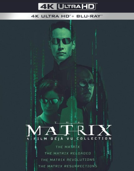 The Matrix: 4-Film Déjà Vu Collection (4K Ultra HD + Blu-ray) $34.99 25 The Matrix