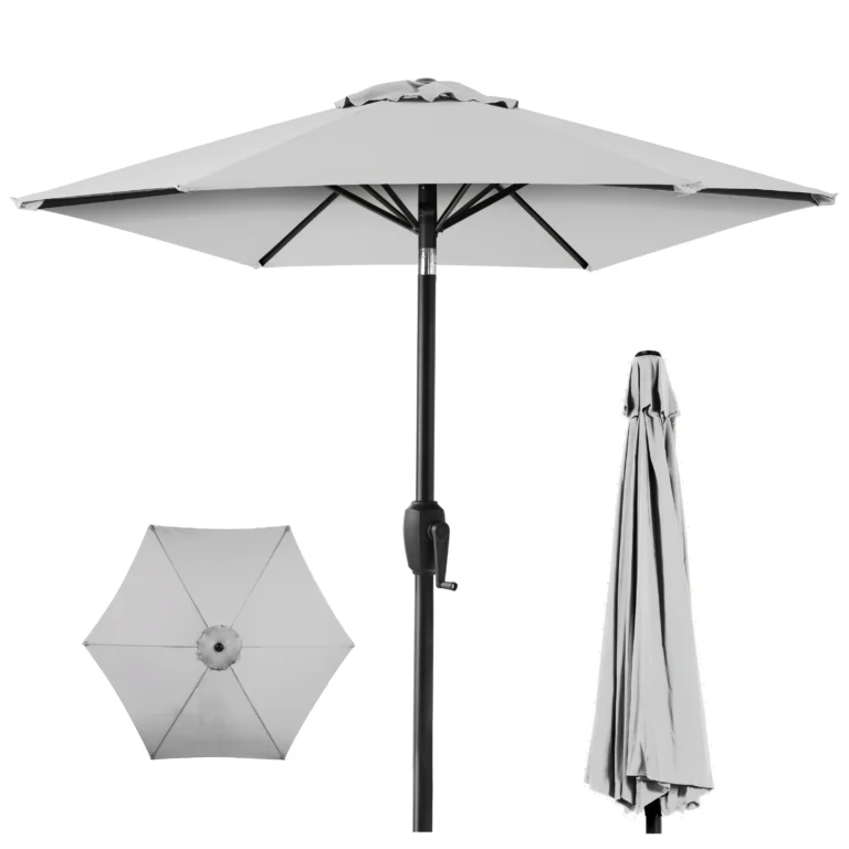 Best Choice Products 7.5ft Heavy-Duty Outdoor Market Patio Umbrella w/ Push Button Tilt $39.99 13 Best Choice Products