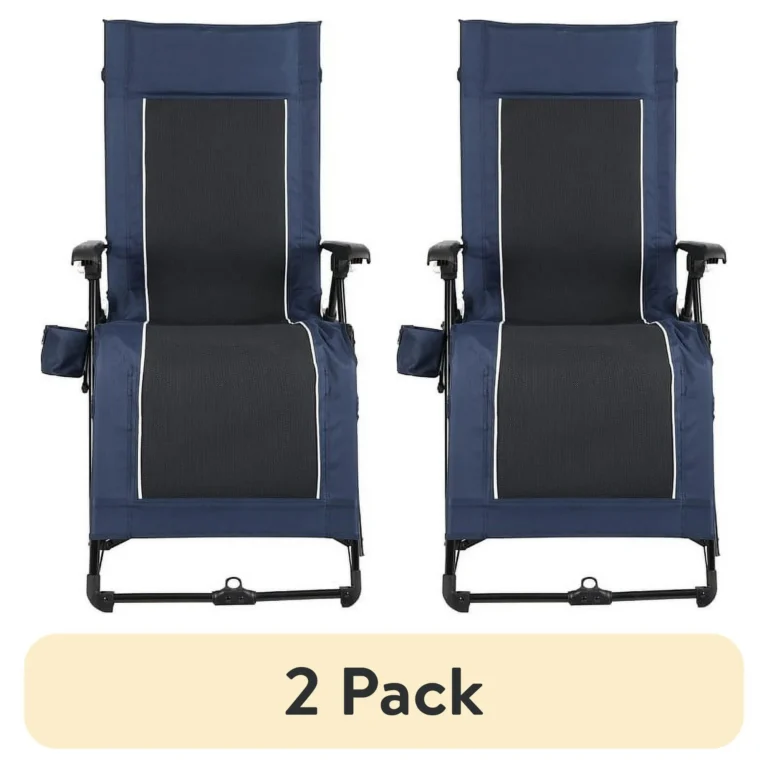 2-Pack Ozark Trail Quad Zero Gravity Lounger Camping Chair $68 19 Ozark Trail