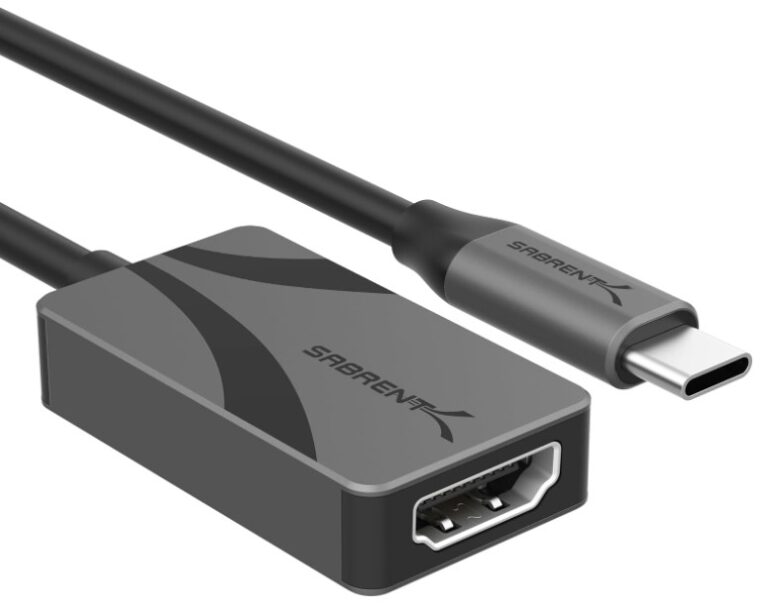 SABRENT HDMI to USB C Adapter $8.97 17 SABRENT
