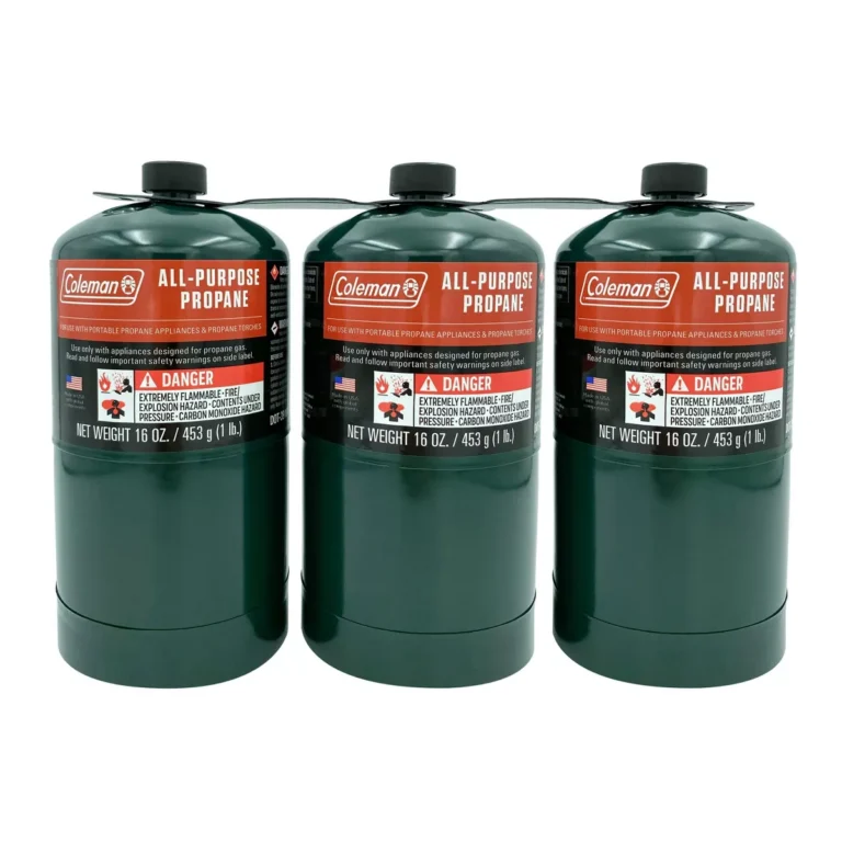 3-Pack Coleman 16-Oz Propane Portable Fuel Cylinders $10 1 Coleman