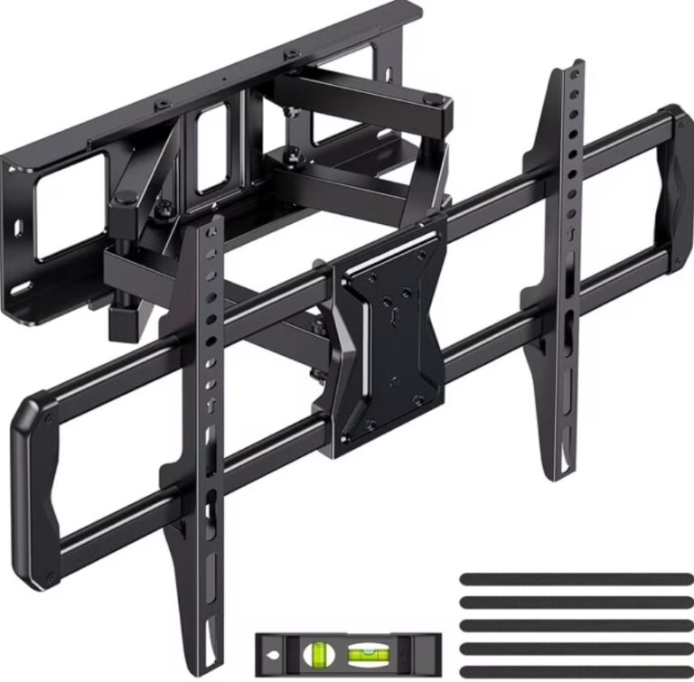 MountFTV Full Motion TV Wall Mount for 37-84 inch Curved TVs $18.99 15 MountFTV