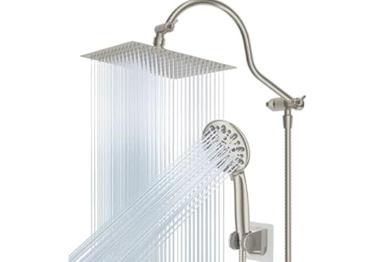 Hibbent All Metal Shower Head Combo $46.99 7 Hibbent
