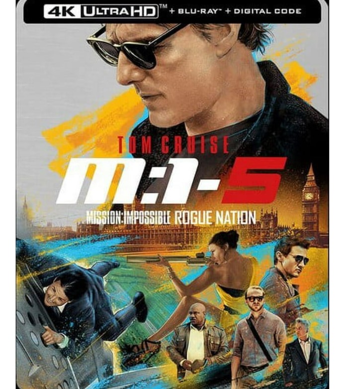 Mission: Impossible Rogue Nation Steelbook (4K Ultra HD + Blu-Ray + Digital Copy) $14.99 11 Mission: Impossible