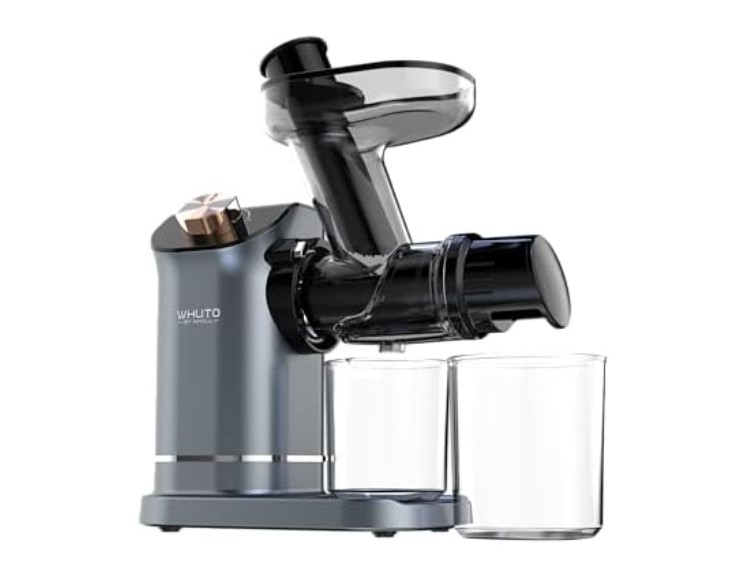 Whuto Cold Press Masticating Juicer $69.99 3 Whuto