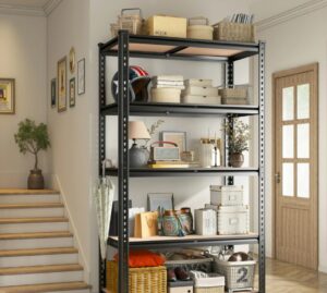 REIBII 2050LBS 5-Tier Adjustable Storage Shelf Units $35.98 37 REIBII