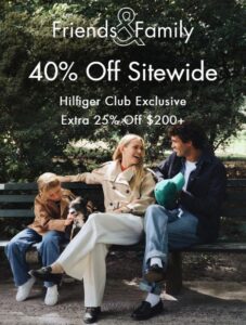 Tommy Hilfiger Friends & Family: 40% off Sitewide + Extra 25% off $200 for Members 35 Tommy Hilfiger