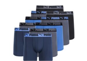 10-Pack PUMA Men's Performance Boxer Briefs $19.99 25 puma