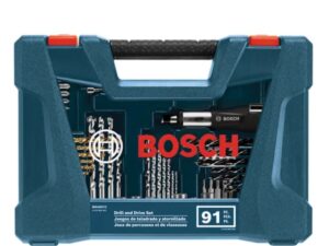 91-Piece BOSCH MS4091C Drilling & Driving Mixed Set with Case $24.97 15 BOSCH