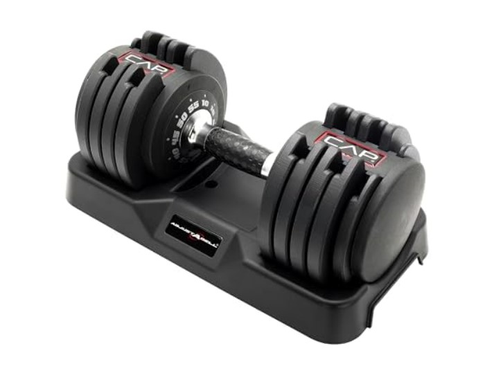 CAP Barbell 55lb Single Adjustable Dumbbell $99.99 21 CAP Barbell