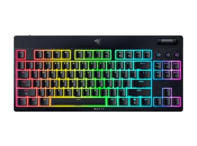 Razer BlackWidow V4 Low Profile TKL Wireless Gaming Keyboard $79.99 3 Razer