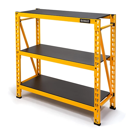 DEWALT 3-Shelf Industrial Storage Rack (50 in. x 18 in. x 48 in.) $119.99 13 dewalt
