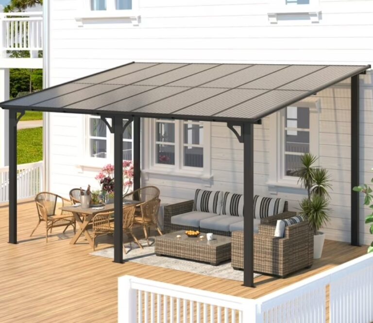 AECOJOY 10' x 14' Hardtop Gazebo Outdoor Aluminum Pergola $382.99 13 AECOJOY