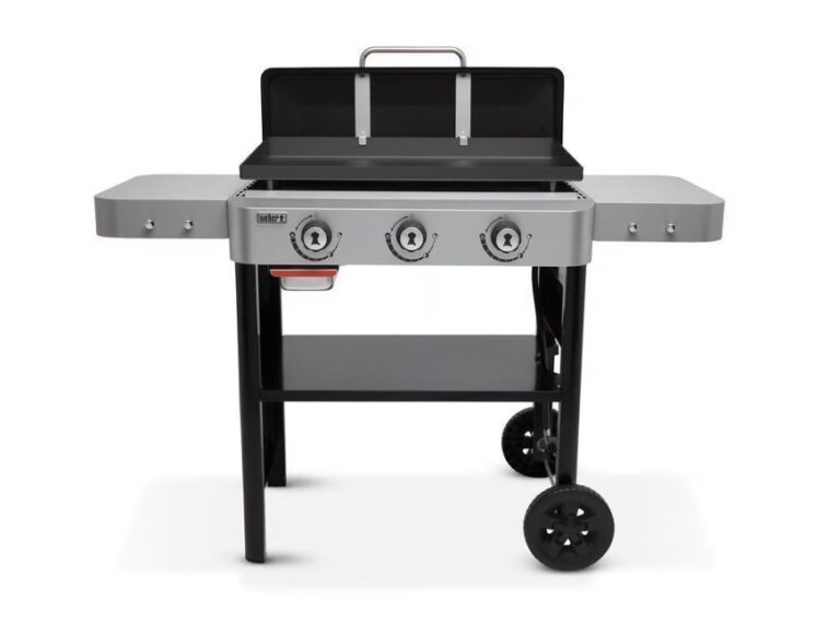 Weber 28" 3-Burner Propane Griddle $279 6 Weber