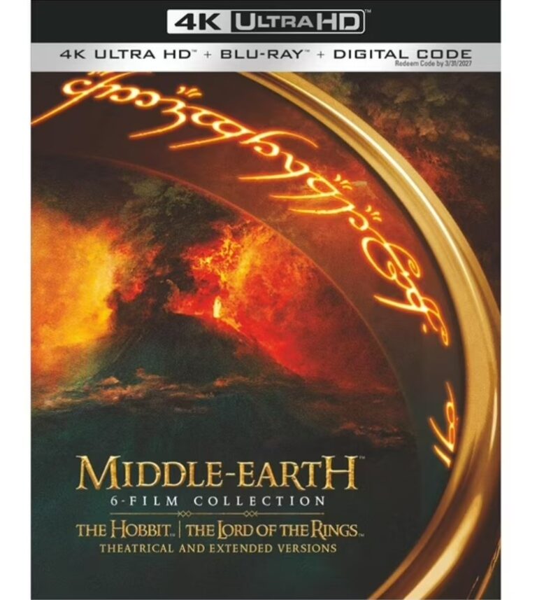 Middle-Earth 6-Film Collection (4K UHD + Blu-ray + Digital) $94.68 3 Middle-Earth