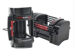 PowerBlock EXP Stage 1 Adjustable Dumbbell Set (5-50 lbs, Pair) $239.99 1 PowerBlock