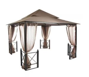 Hampton Bay 12ft. x 12ft. Outdoor Patio Harbor Gazebo $198 1 Hampton Bay