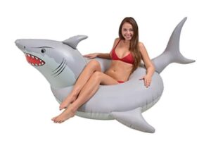 GoFloats 'Great White Bite' Shark Pool Float Party Tube $13.99 39 GoFloats