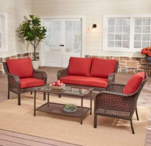 4-Piece Mainstays Tuscany Ridge Conversation Set drops to $197 1 Mainstays