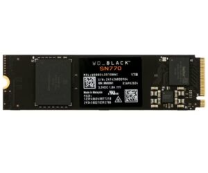 WD Black 1TB SN770 NVMe Internal Gaming SSD $65 1 WD