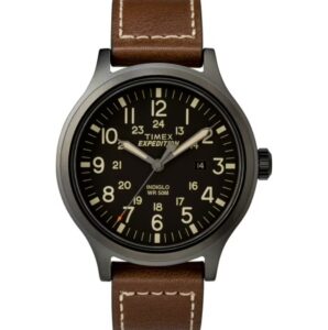 Timex Men's Expedition Scout Brown Strap Watch $25.20 13 Timex