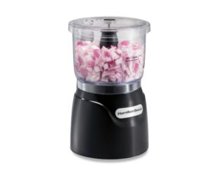 Hamilton Beach 3-Cup Stack & Press Electric Mini Food Chopper $13.99 37 Hamilton Beach