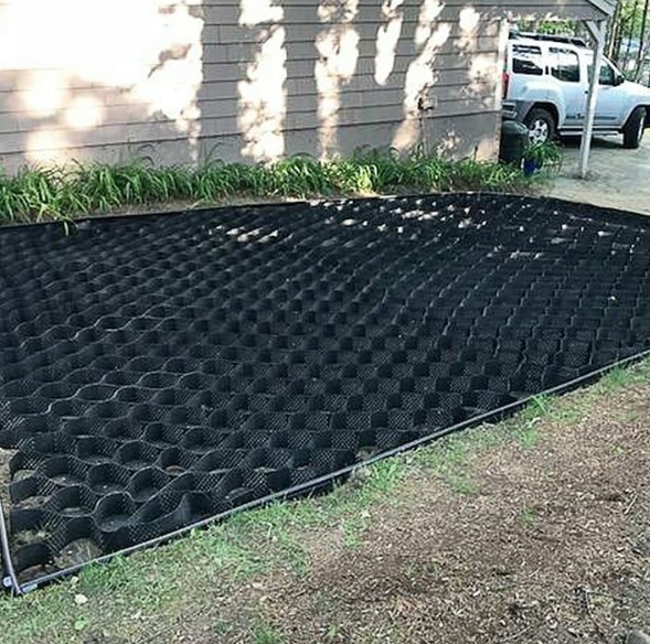 Bentism 9x17ft Stabilization Geo Grid for Sloped Driveways $44.99 11 Bentism
