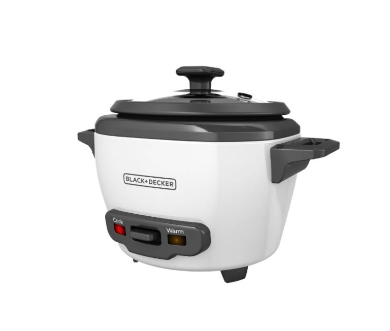 BLACK+DECKER 3-Cup Electric Rice Cooker $9.99 22 BLACK+DECKER