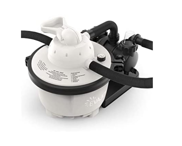 EVAJOY 2000GPH Swimming Pool Sand Filter Pump $79.99 20 EVAJOY