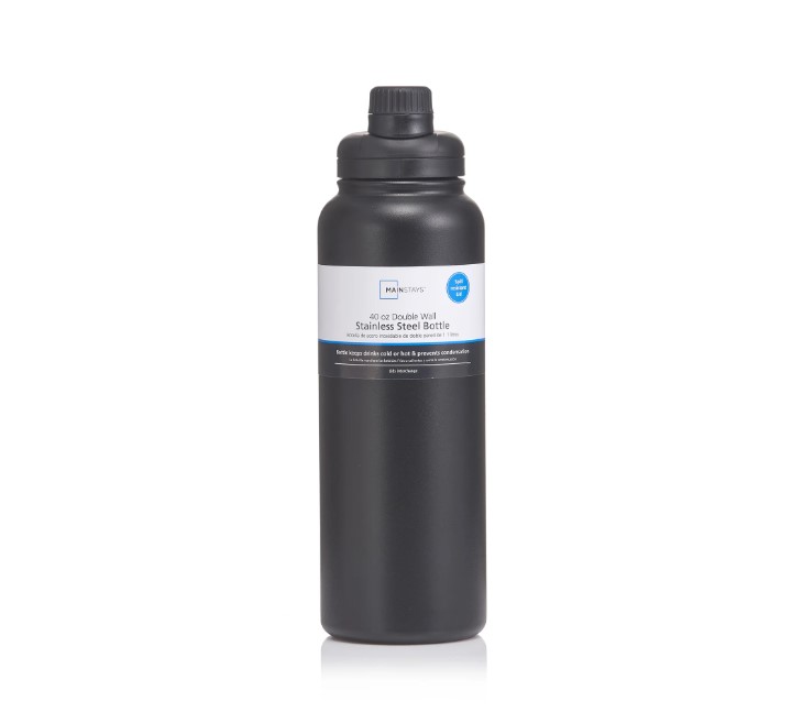 Mainstays 40oz Insulated Stainless Steel Water Bottle $5.82 9 Mainstays