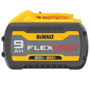 DeWALT FLEXVOLT 20V / 60V Max 9.0 AH Battery $99 1 DeWALT