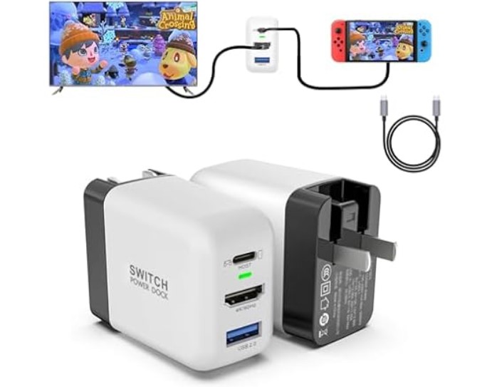 Mirabox 36W Portable TV Docking Station & Charger for Nintendo Switch $8.99 11 Mirabox