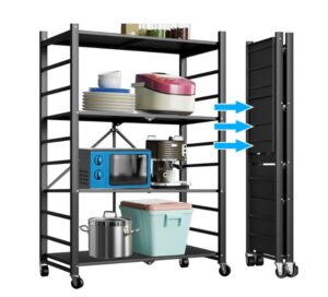 Musment Adjustable 4-Tiers Stainless Steel Storage Shelf Unit $49.98 1 Musment