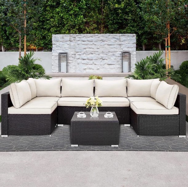 7-Piece Lausaint Home Outdoor Furniture Set $479.99 17 Lausaint Home