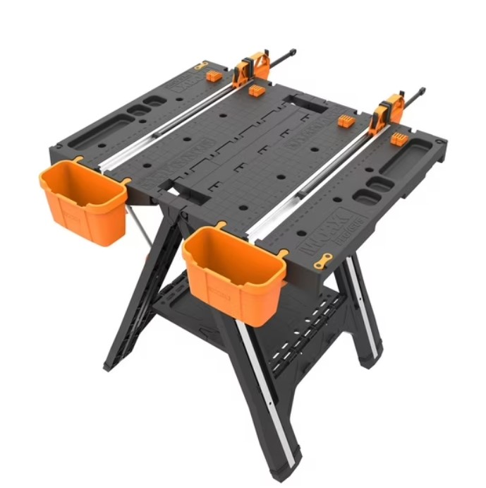 Worx WX064 Pegasus Folding Work Table & Sawhorse $109 7 Worx