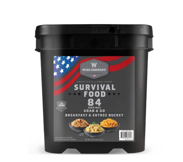 ReadyWise 84 Serving Breakfast & Entrée Emergency Food Bucket $59.97 15 ReadyWise