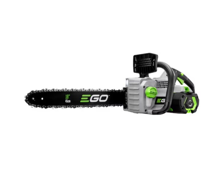 EGO POWER+ 56V 18" Chainsaw with 5Ah Battery & Charger $249 5 EGO POWER+