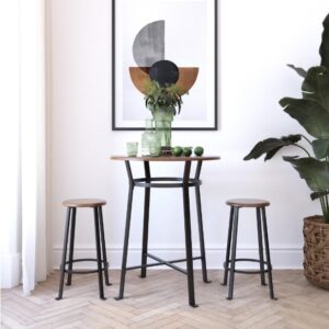 3-Piece Dorel Living Montgomery Round Pub Set $35.97 1 Dorel