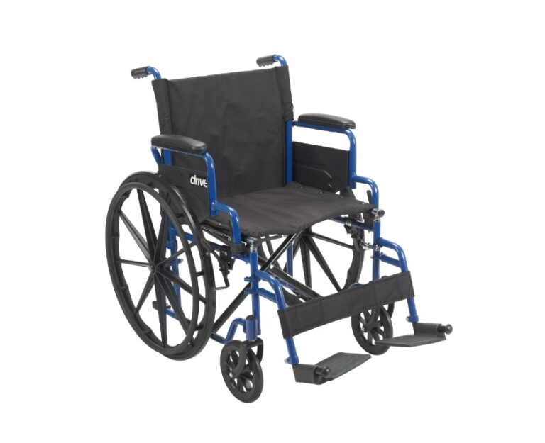Drive Medical Blue Streak Wheelchair with Flip Back Desk Arms $53.40 3 Drive Medical