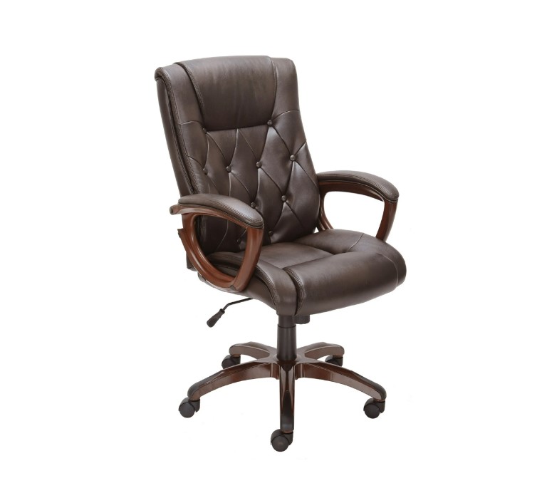 Better Homes and Gardens Executive Mid-Back Manager's Office Chair with Arms $62.50 6 Better Homes and Gardens