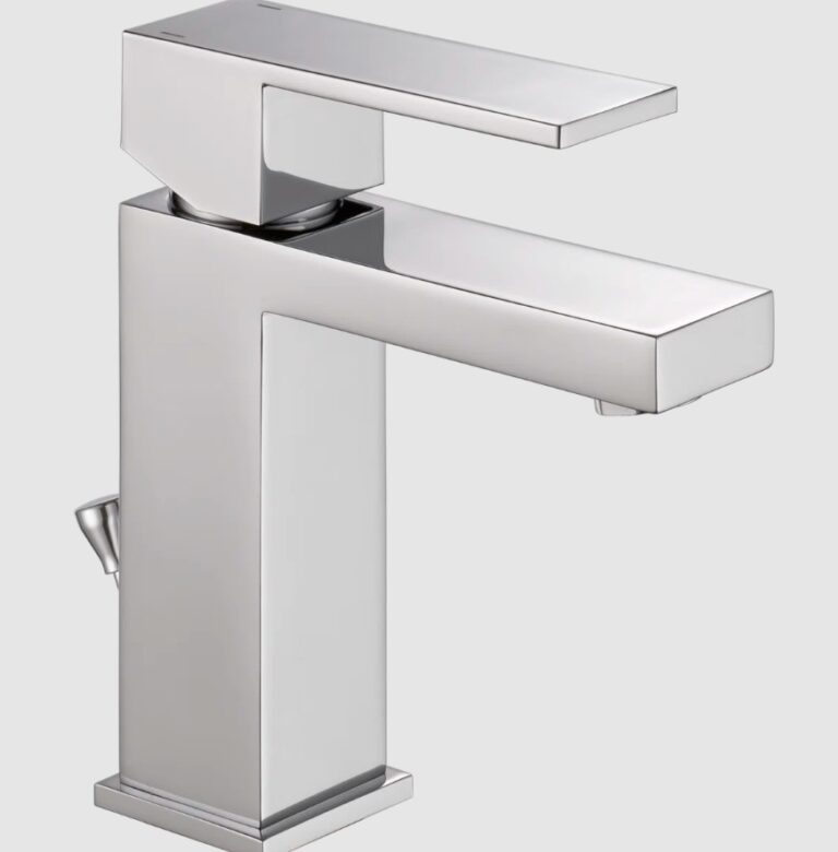 Delta Modern Single Hole Bathroom Faucet with Drain Assembly $81.99 10 Delta