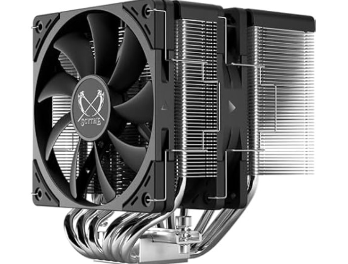 Scythe Fuma 3 Twin Tower Side Flow CPU Cooler with Double Reverse Type Fan $26.99 14 Scythe