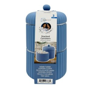 3-Piece Mainstays By Becky G. & Alejandra Stacked Bathroom Canisters $4.97 1 Mainstays