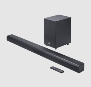 JBL CINEMA SB550 3.1 Channel Soundbar with Wireless Subwoofer $149 1 JBL