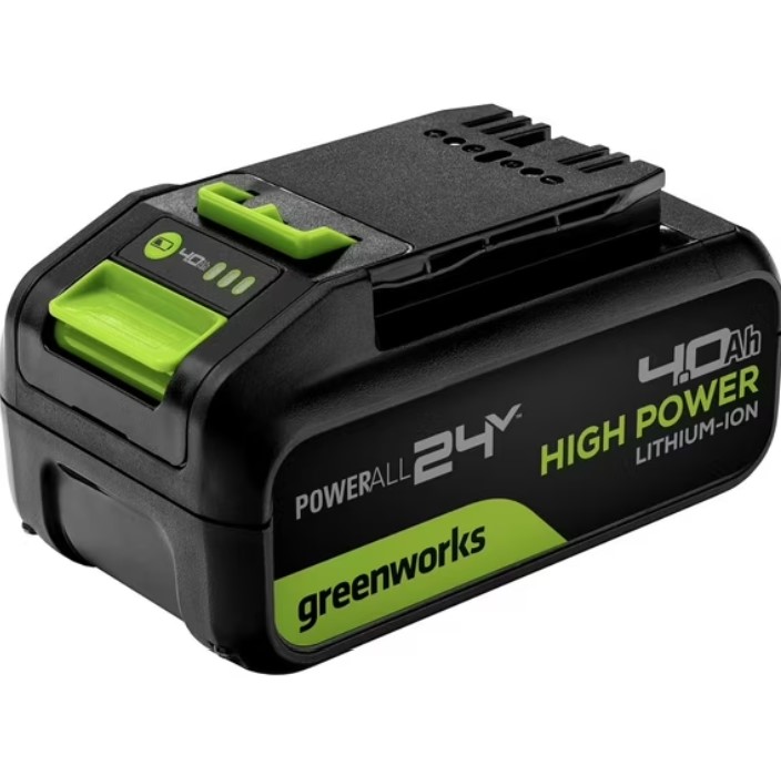Greenworks 24V 4.0Ah Lithium-Ion Battery $39.29 18 Greenworks