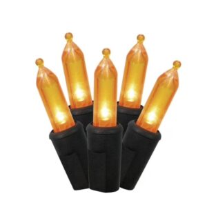 50-Count Way To Celebrate 9.5ft Orange Lights $1.88 1 Way To Celebrate